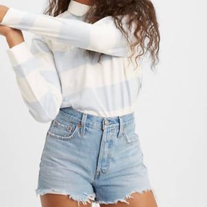 Levi 501 Original Shorts Women Size 24